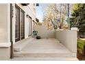 Spacious concrete patio, perfect for outdoor entertaining and relaxation at 2434 S Williams St, Denver, CO 80210