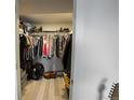 Walk in closet, well organized with plenty of space for clothes at 201 S Monmouth Ave, Firestone, CO 80520