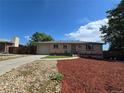 Single-story home featuring neutral-colored siding at 2865 Carnation Way, Thornton, CO 80229