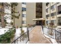 Apartment building entrance with walkway and landscaping at 13890 E Marina Dr # 107, Aurora, CO 80014