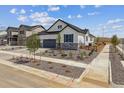 Attractive two-story home with landscaped yard and a welcoming sidewalk at 25204 E Warren Pl, Aurora, CO 80018