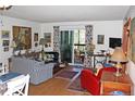 Cozy living room featuring hardwood floors and natural lighting at 13890 E Marina Dr # 605, Aurora, CO 80014