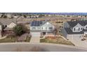 Charming two-story home with solar panels and a well-kept yard nestled in a peaceful neighborhood at 9957 Candlewood Ln, Highlands Ranch, CO 80126