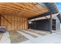 Open-air carport provides ample space for parking and storage with a convenient, covered design at 110 S Hoyt St, Lakewood, CO 80226