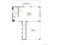 Third-floor plan featuring a bonus room, full bathroom, wet bar, and covered terrace at 9129 White Ridge Rd, Englewood, CO 80112