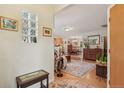 Welcoming entryway leading to a cozy living and dining area with hardwood floors at 40 S 34Th St, Boulder, CO 80305