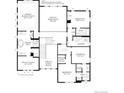 Second floor layout featuring primary bedroom with walk-in closet and bath, and 3 additional bedrooms at 5762 Las Rosas Dr, Parker, CO 80134