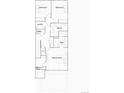 Floor plan of the second floor featuring three bedrooms, two bathrooms, a laundry room and a walk in closet at 6579 Parterre N Pkwy # 3, Thornton, CO 80602