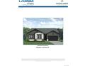 New construction home with a two-car garage and professionally landscaped yard at 16873 Ballinger Cir, Mead, CO 80542