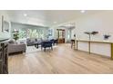 Bright living room with hardwood floors, comfortable seating and ample natural light at 2101 Champlain Dr, Boulder, CO 80301