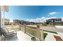 Relaxing front porch with views of a friendly neighborhood, great for enjoying the outdoors at 12828 Fox Ct, Westminster, CO 80234