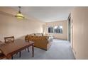 Spacious living room with city views at 1551 Larimer St # 2805, Denver, CO 80202