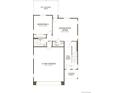 First floor features recreation room, bedroom, 2-car garage and optional covered patio at 9147 White Ridge Rd, Englewood, CO 80112