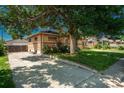 A single story home with brick exterior and mature shade tree at 10839 Carrol Ln, Northglenn, CO 80233