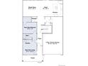 Detailed first-floor layout showcasing the kitchen, living spaces, garage, and Next Gen suite at 14571 Hudson St, Thornton, CO 80602