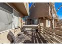Relaxing outdoor patio area with comfortable seating, perfect for enjoying the fresh air at 4548 E Kentucky Cir, Denver, CO 80246