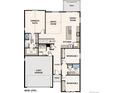 Main level floor plan showcasing the layout of the bedrooms, kitchen, and great room at 1321 Loraine N Cir, Lafayette, CO 80026