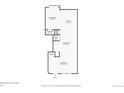 Detailed floor plan of the home's first level at 13638 Garfield St # C, Thornton, CO 80602