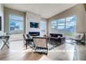 Home with rooftop deck offering city views at 1055 Greens Pl, Erie, CO 80516