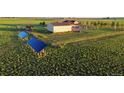 This amazing property has an awesome array of solar panels at 4075 Merada Ct, Franktown, CO 80116