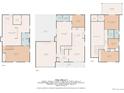 Detailed floor plan showcasing the layout and dimensions of the entire house at 1584 S Fraser Way, Aurora, CO 80012