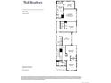 Second floor blueprint featuring a primary bedroom suite, three additional bedrooms, two bathrooms, and a loft area at 858 Promenade Dr, Superior, CO 80027