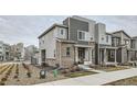 Charming two-story home featuring a mix of siding and brick, offering a modern and inviting curb appeal at 12345 Festival Ln, Thornton, CO 80241
