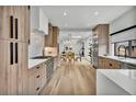 Bright kitchen boasts stainless steel appliances, wood cabinets and eat in breakfast area at 2800 S University Blvd # 170, Denver, CO 80210