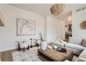 Bright living room showcasing modern decor and an open floorplan at 3649 W 21St Ave, Denver, CO 80211