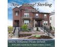 Charming two-story home featuring well-maintained landscaping and inviting curb appeal in Sterling Ranch at 9804 Rosalee Peak St, Littleton, CO 80125