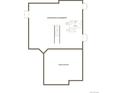 Floor plan showing an unfinished basement with utilities like HVAC and bath pre-plumbing at 7016 E 126Th Pl, Thornton, CO 80602
