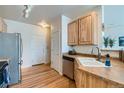 Well-equipped kitchen with stainless steel appliances at 12704 Jasmine St # E, Thornton, CO 80602