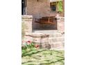 Close-up of a wooden porch swing, adding to the home's curb appeal at 1061 Adams St, Denver, CO 80206