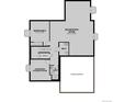 Basement floor plan with a recreation room, bedroom, bathroom, and unfinished storage room at 1351 Lumber Ridge N Cir, Erie, CO 80516