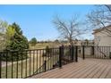 View from deck showcasing outdoor space and golf course at 8922 S Tuscany Ln, Highlands Ranch, CO 80130