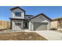 Charming two-story home with modern design elements and an attached two-car garage at 3109 Newfound Lake Rd, Berthoud, CO 80513