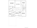 Second floor plan displaying Owner's Suite, three other bedrooms, and laundry area at 661 Sunrise St, Erie, CO 80516