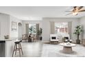 Bright and open-concept living room featuring natural light and modern decor at 186 S 45Th Ave, Brighton, CO 80601