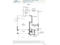 First floor plan featuring a 2-bay garage, entry, covered deck above, and carport at 11972 Octave Ave, Parker, CO 80134