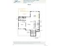 Second floor plan featuring a kitchen, great room, study, and covered deck at 11972 Octave Ave, Parker, CO 80134