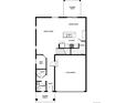 Main floor plan showcasing kitchen, dining area, and two-car garage at 18328 E 93Rd Pl, Commerce City, CO 80022