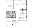 Second floor floorplan featuring three bedrooms, including primary bedroom and bath, and a loft at 484 S Rifle St, Aurora, CO 80017
