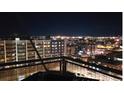 Balcony night view of the city at 2020 Arapahoe St # 1150, Denver, CO 80205