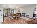 Spacious kitchen and dining area with modern accents and ample room for entertaining at 309 S 30Th Ave, Brighton, CO 80601