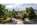 Charming home surrounded by lush trees, with a fenced yard and inviting driveway at 1245 S Willow St, Denver, CO 80247