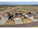Stunning aerial view of the home and neighborhood, showcasing the property's location and community at 8651 S De Gaulle Ct, Aurora, CO 80016