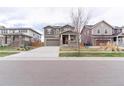 Charming two-story home with a covered porch and attached two-car garage at 5937 N Orleans St, Aurora, CO 80019