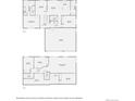 Detailed floor plan showcasing layout of bedrooms, living areas, kitchen, and garage at 9670 W 69Th Ave, Arvada, CO 80004