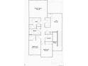 Second floor floorplan with owner's suite, loft, bedrooms, two bathrooms, and laundry area at 6719 Juniper Dr, Thornton, CO 80602