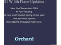 List of updates including new roof, fencing, sod, sprinkler system and flooring at 51 W 6Th Pl, Byers, CO 80103